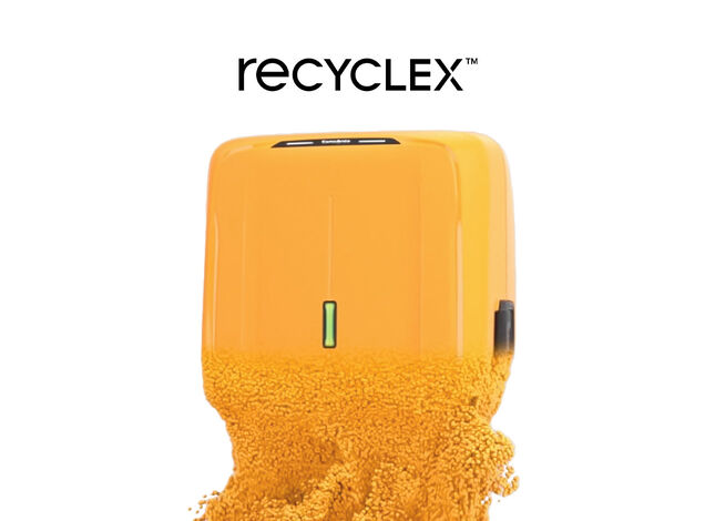 Gemaakt uit gerecycleerde materialen