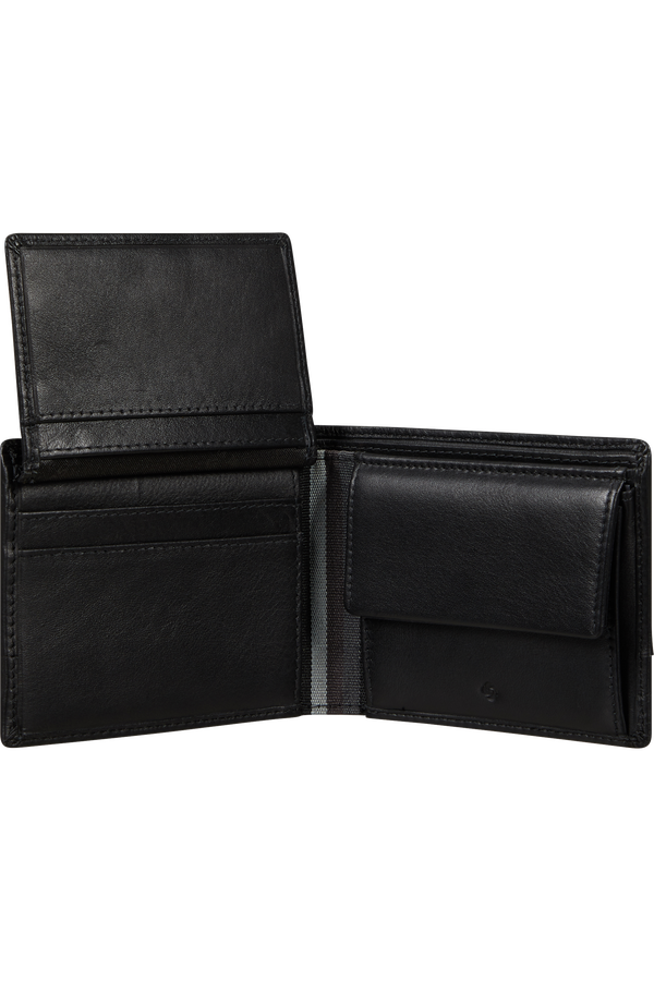 Samsonite Flagged Slg 046 - B 6CC+VFL+2C+C  Zwart