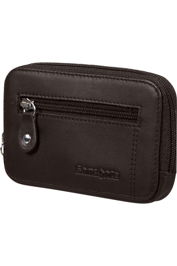 Samsonite Attack 2 Slg 524-Z ROUND KEY POUCH+2R  Ebony Brown