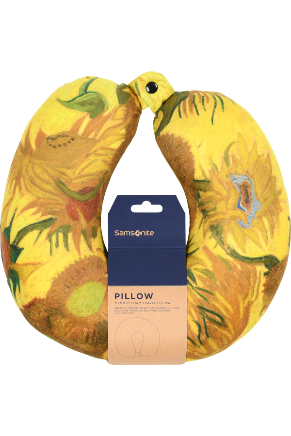 Samsonite Travel Accessories Memory Foam Pillow-S3000 Sunflowers