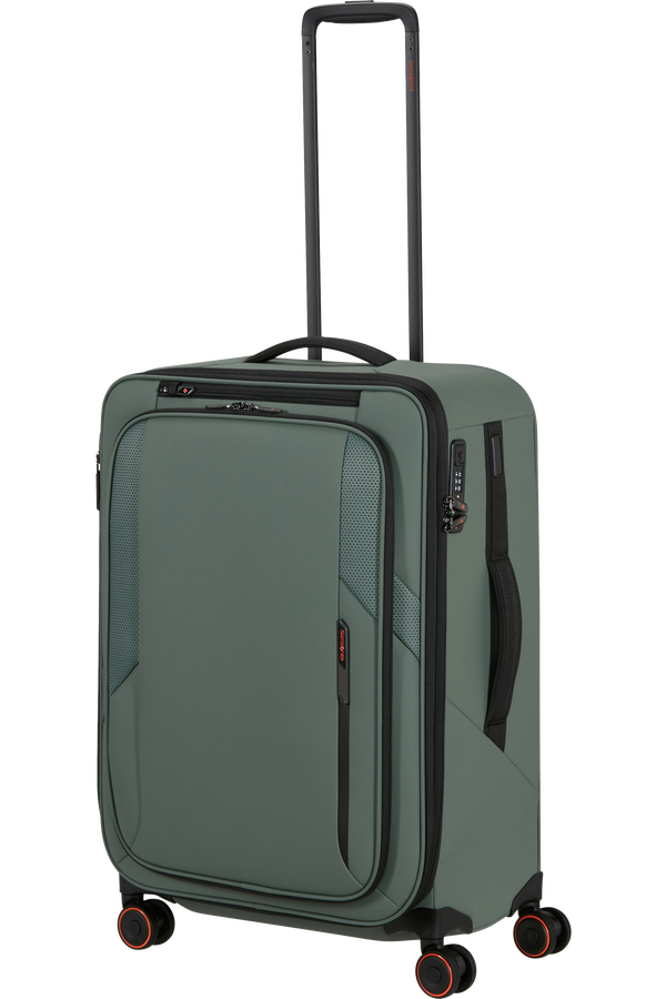 Glazed Valise 4 roues extensible 67cm