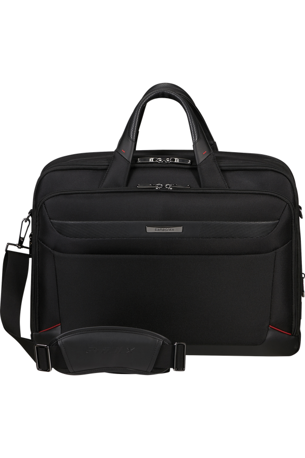 Samsonite Pro-Dlx 6 Bailhandle Expandable 17.3'  Noir