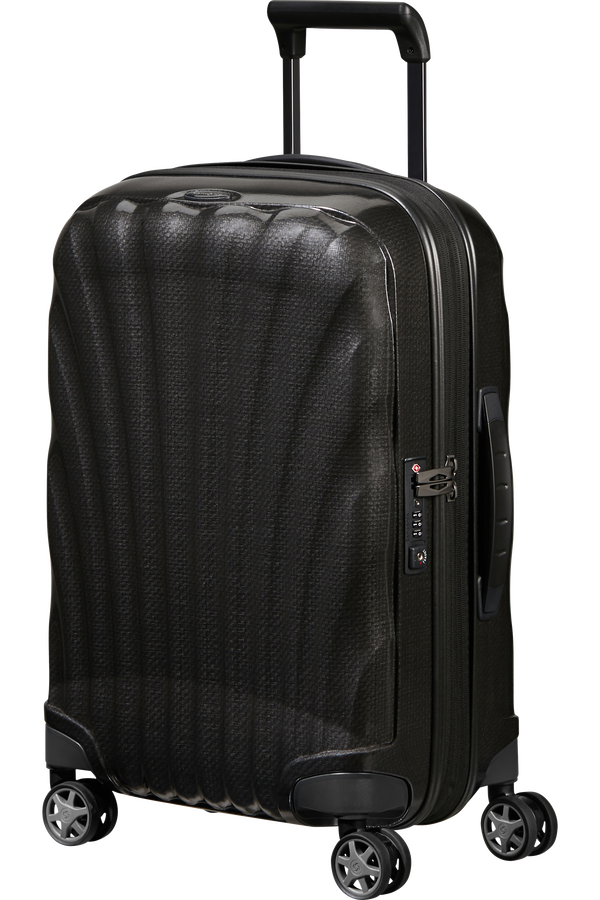 Samsonite C-Lite Spinner Expandable 55cm  Zwart