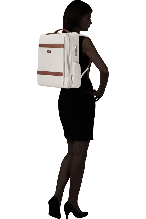 Samsonite Image Biz Travel Backpack EXP 15.6'  IVORY