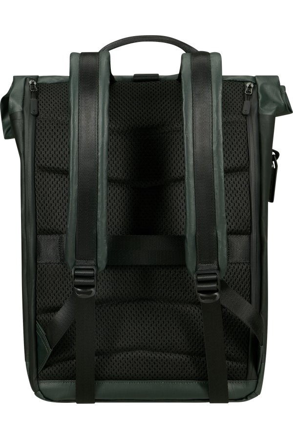 Samsonite Coatify Biz Rolltop Backpack 15.6'  Dark Teal/Lime