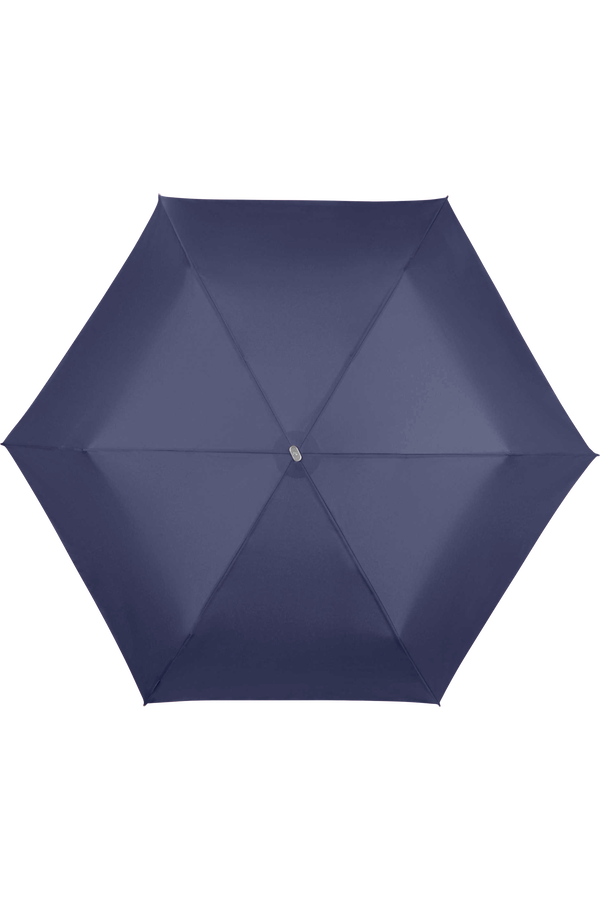 Samsonite Alu Drop S 3 Sect. Manual Flat  INDIGO BLUE