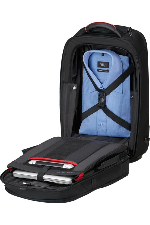 Samsonite Pro-DLX 6 Laptop Backpack with Wheels  17.3inch Noir