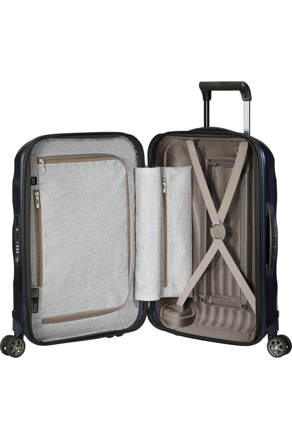 Samsonite C-Lite Spinner Expandable 55cm  Bleu nuit