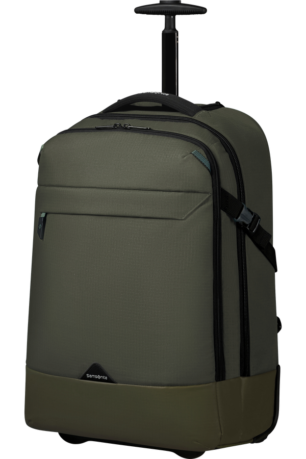 Samsonite Roadseeker Laptop Backpack with wheels 17.3''  Vert olive fonc&eacute;