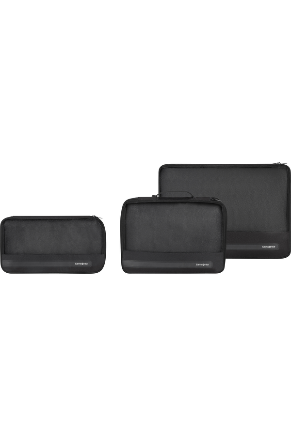Samsonite Ta Revolution Set of 3 Packing Cubes  Noir