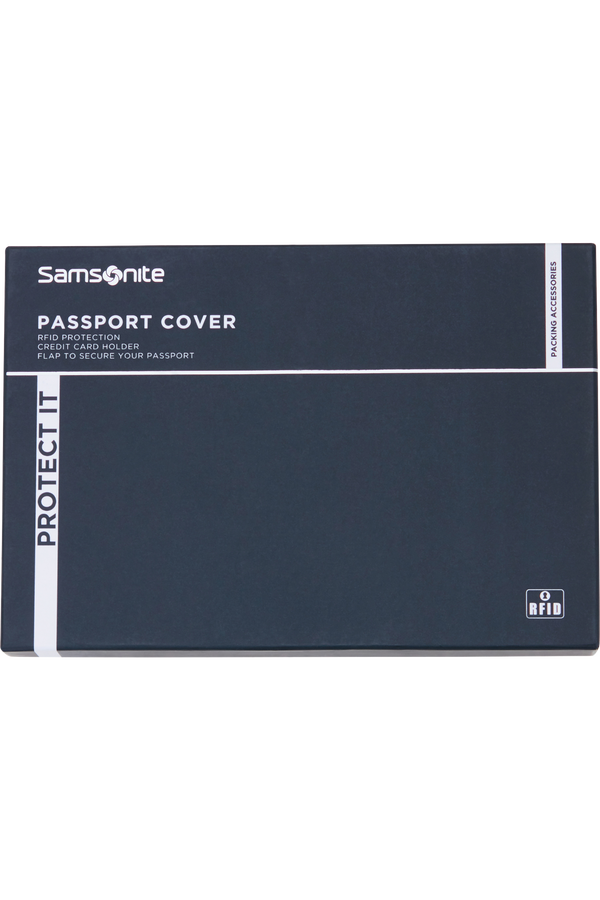 Samsonite Ta Revolution Passport Cover  Zwart