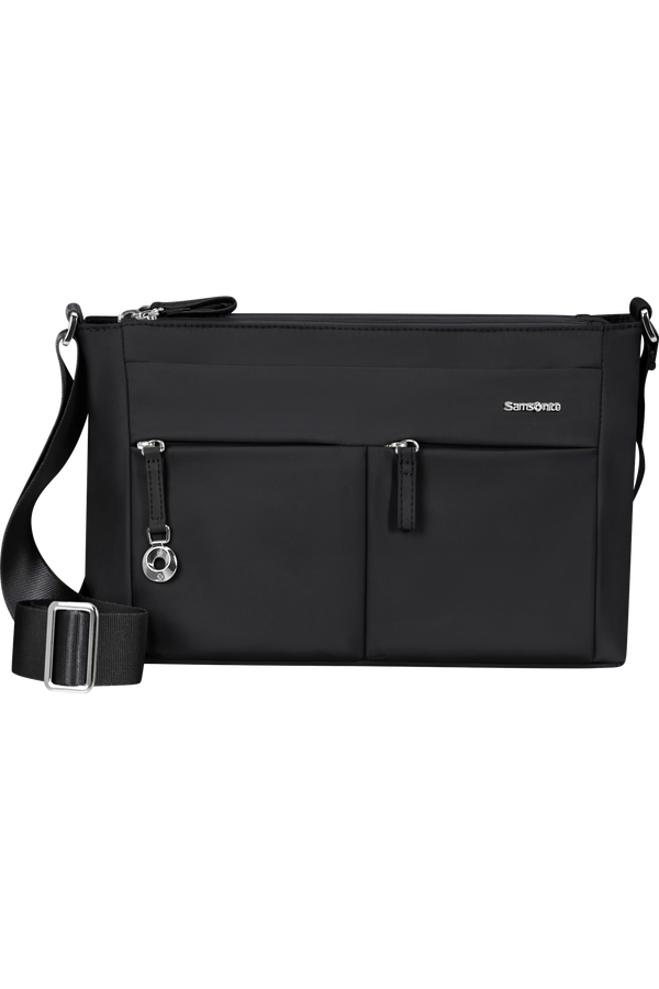 Samsonite Move 5.0 Horiz. Shoulder Bag + Flap  Noir