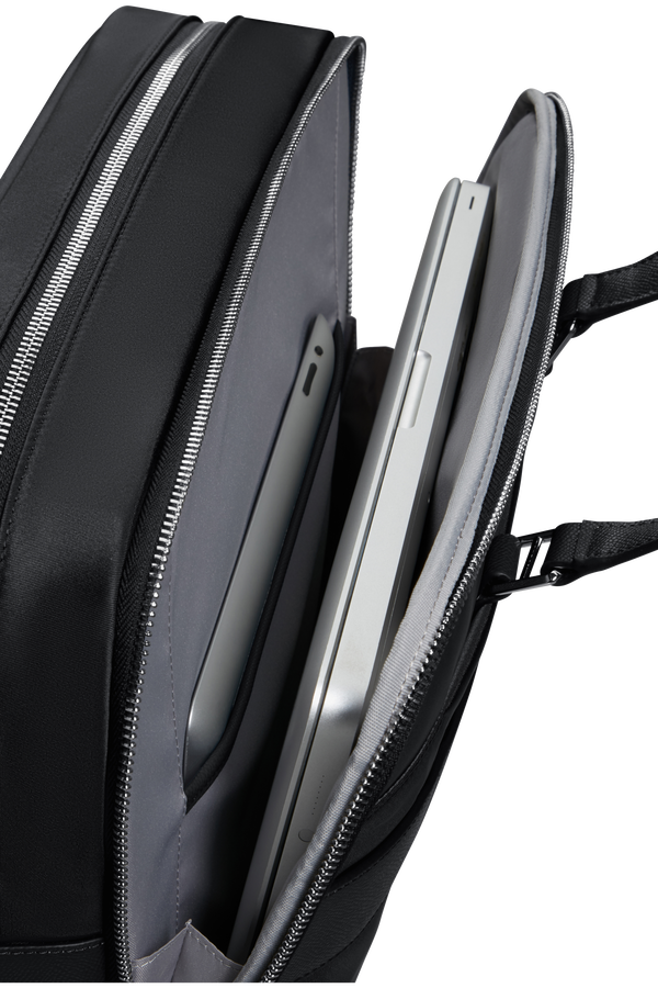 Samsonite Karissa Evo Bailhandle 15.6' 2 Comp  Zwart