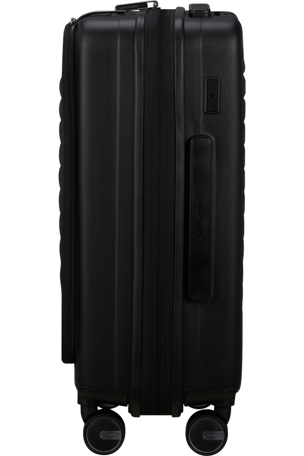 Samsonite Restackd Spinner Expandable Easy Access 55cm  Zwart