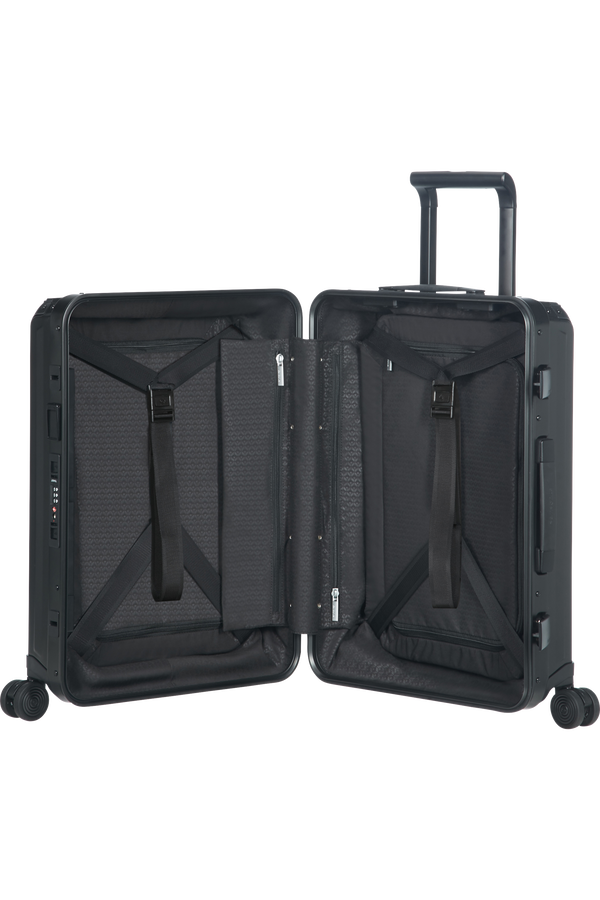 Samsonite Lite-Box Alu Spinner 55cm  Noir