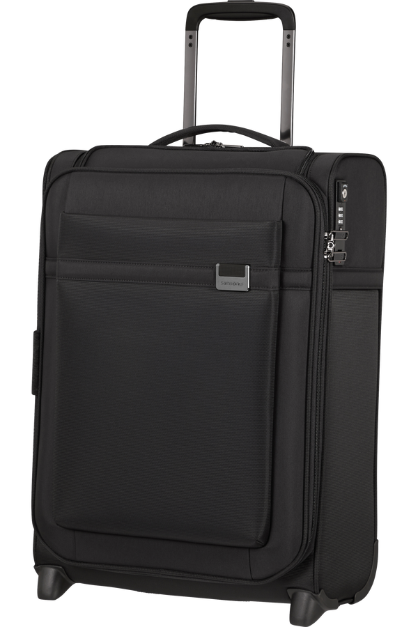 Samsonite Airea Upright Expandable Toppocket 55cm  Zwart