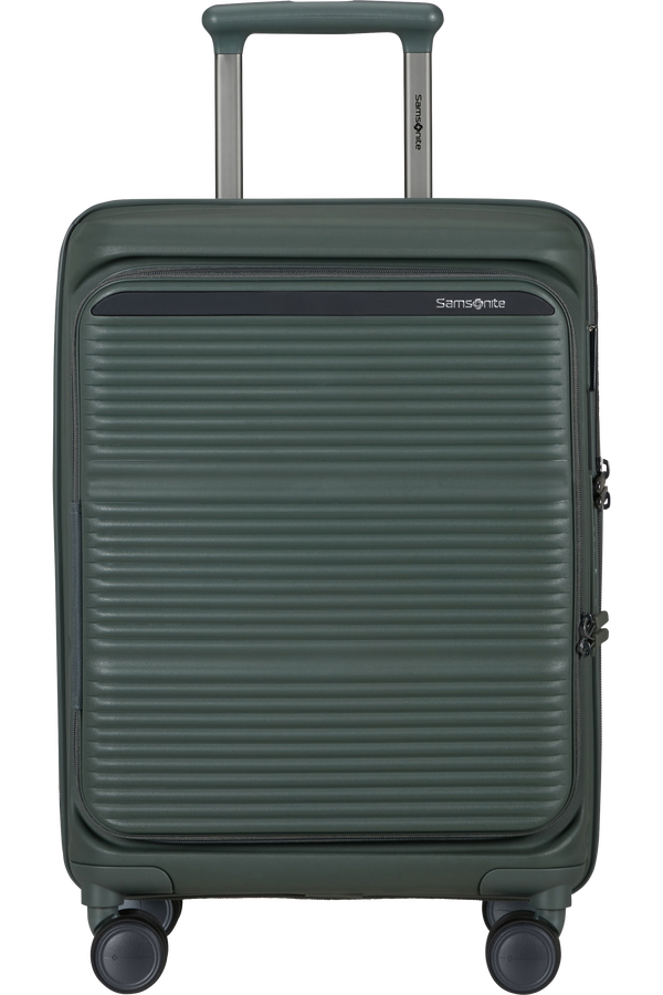 Samsonite Paralux Spinner Expandable Global Co 55cm  Olijfgroen