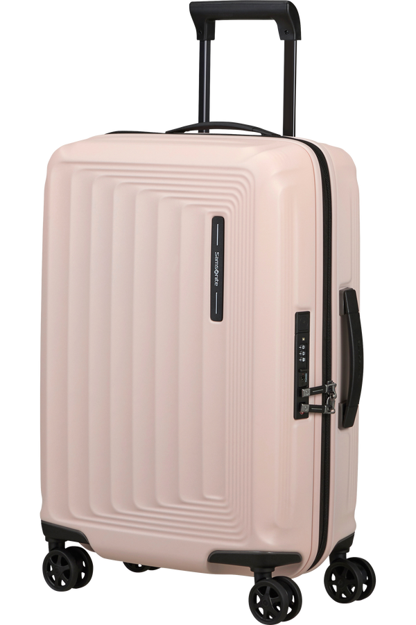 Samsonite Nuon Spinner Expandable 55cm  Matt Powder Pink