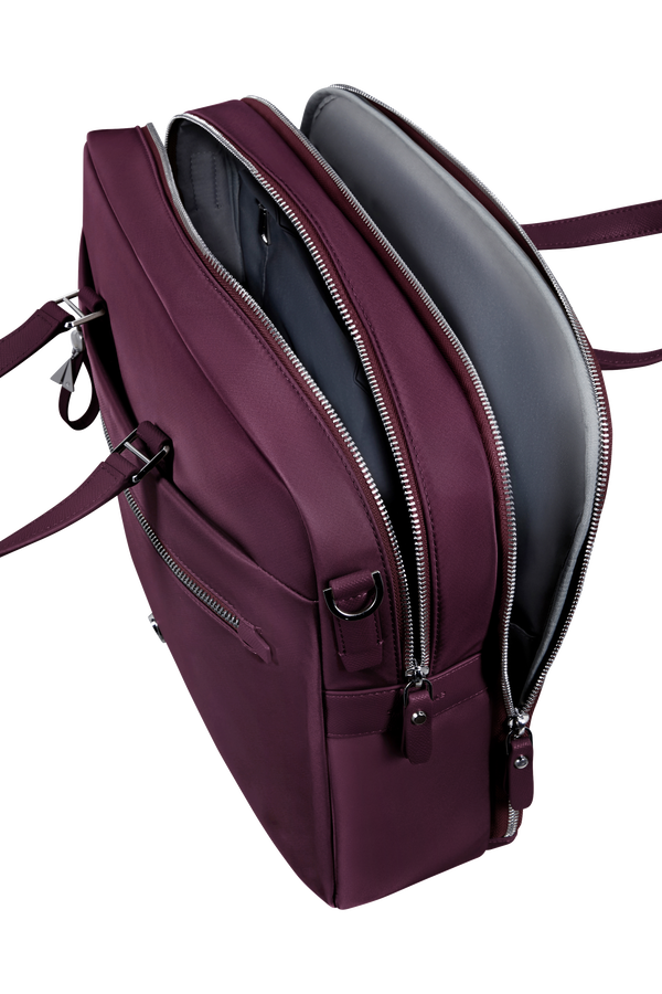 Samsonite Karissa Evo Bailhandle 15.6' 2 Comp  Burgundy