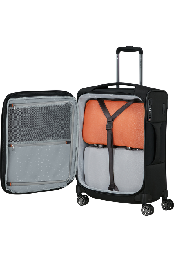 Samsonite Re-Lite Spinner Expandable 55cm  Zwart