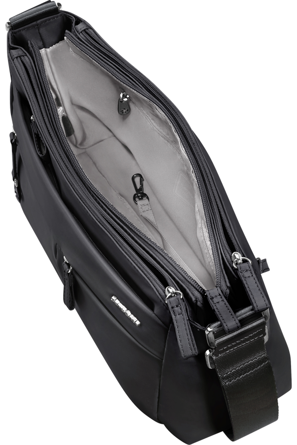 Samsonite Move 5.0 Horiz. Shoulder Bag + Flap  Noir