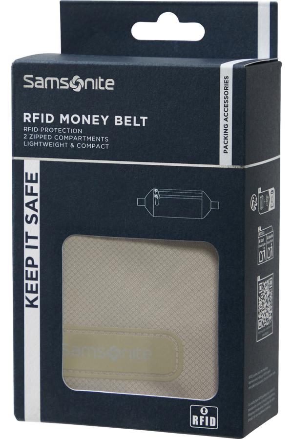Samsonite Ta Revolution RFID Money Belt  Eclipsgrijs