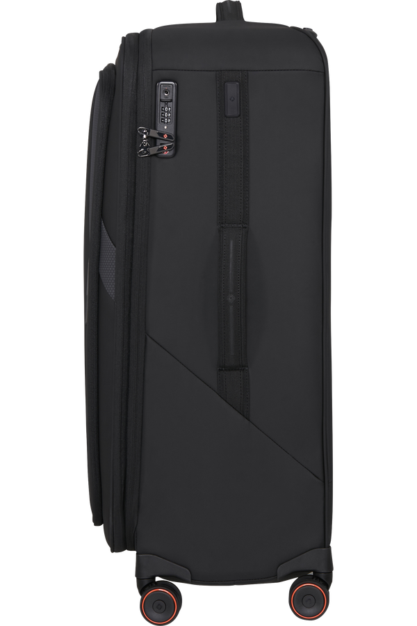 Samsonite Glazed Spinner Expandable 78cm  Zwart