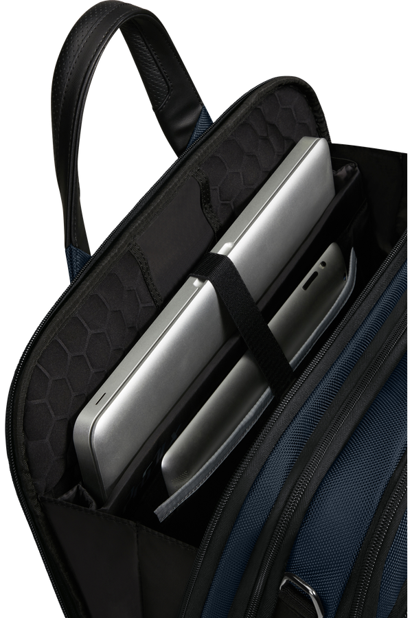 Samsonite Pro-Dlx 6 Bailhandle Expandable 15.6'  Bleu