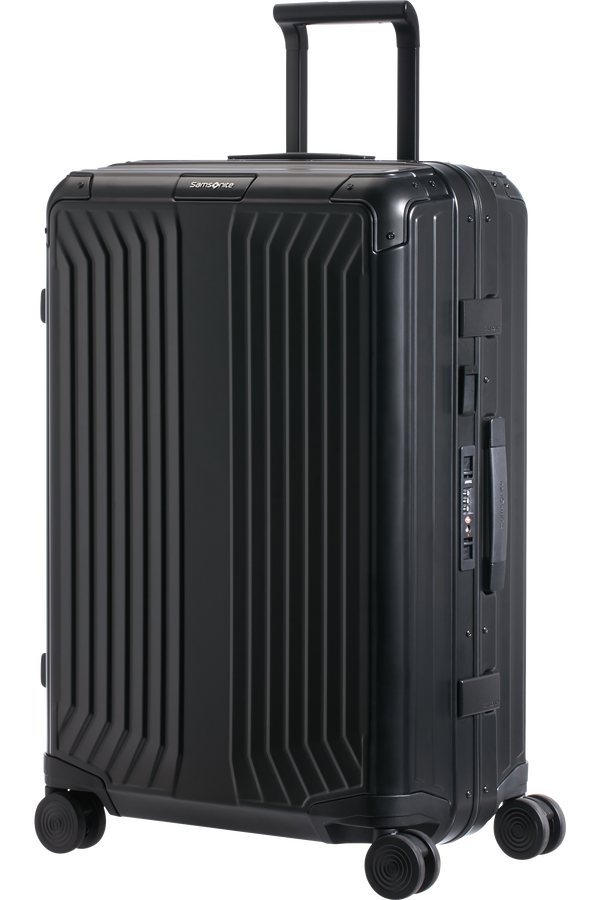 Samsonite Lite-Box Alu Spinner 69cm  Zwart