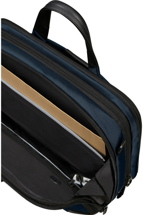 Samsonite Pro-Dlx 6 Bailhandle Expandable 15.6'  Bleu