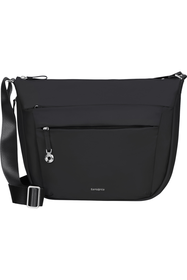 Samsonite Move 5.0 Hobo Bag Round Expandable M  Zwart