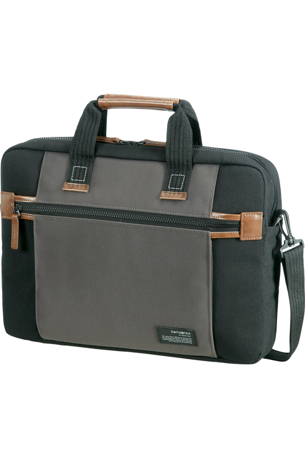 Samsonite Sideways Sac ordinateur  39.6cm/15.6inch Noir/Gris