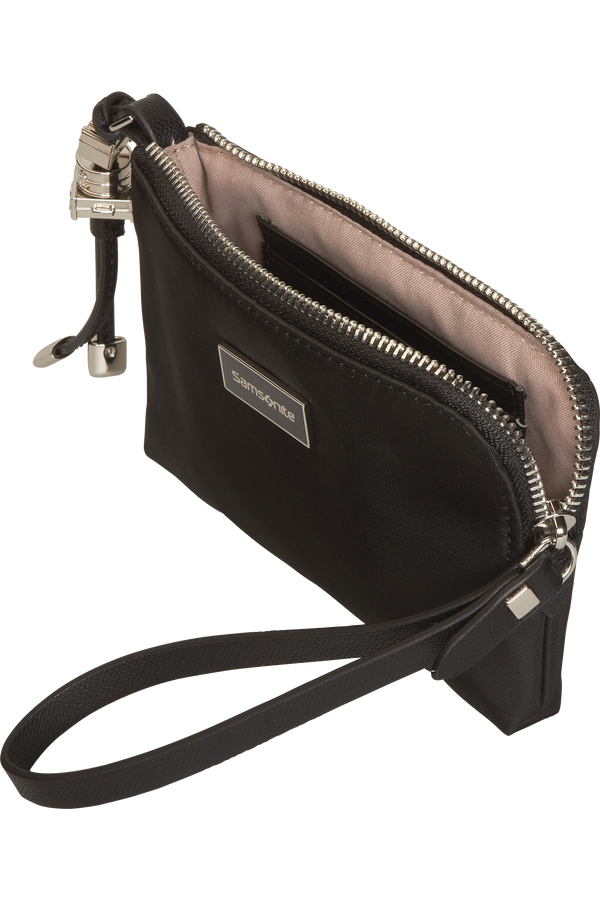 Samsonite Karissa Slg Flat Pouch 3CC  Zwart