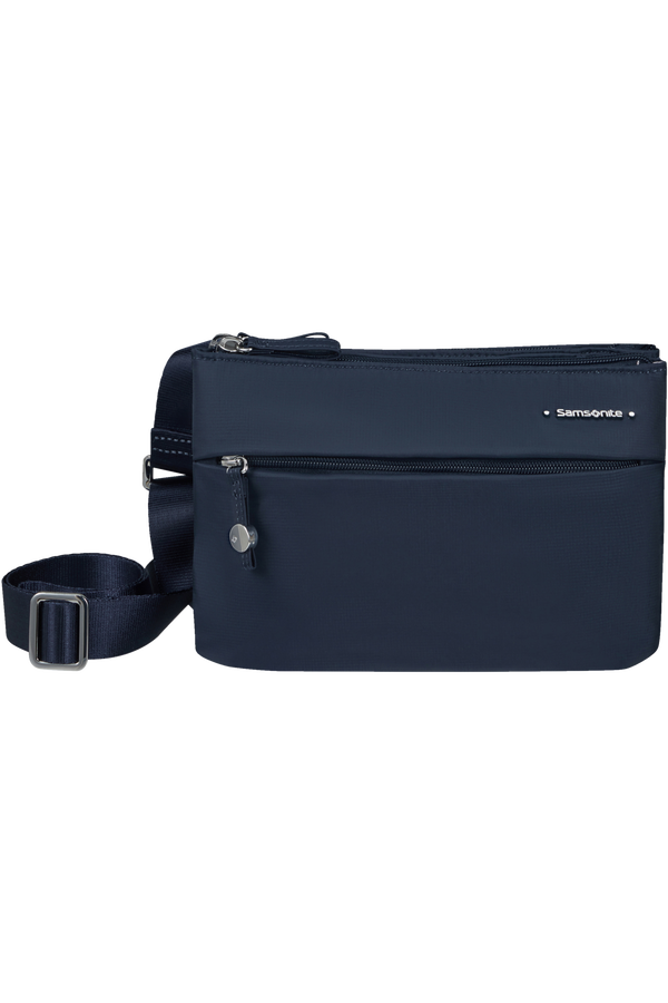 Samsonite Move 4.0 Flat Shoulder Bag 2 Comp  Bleu foncé