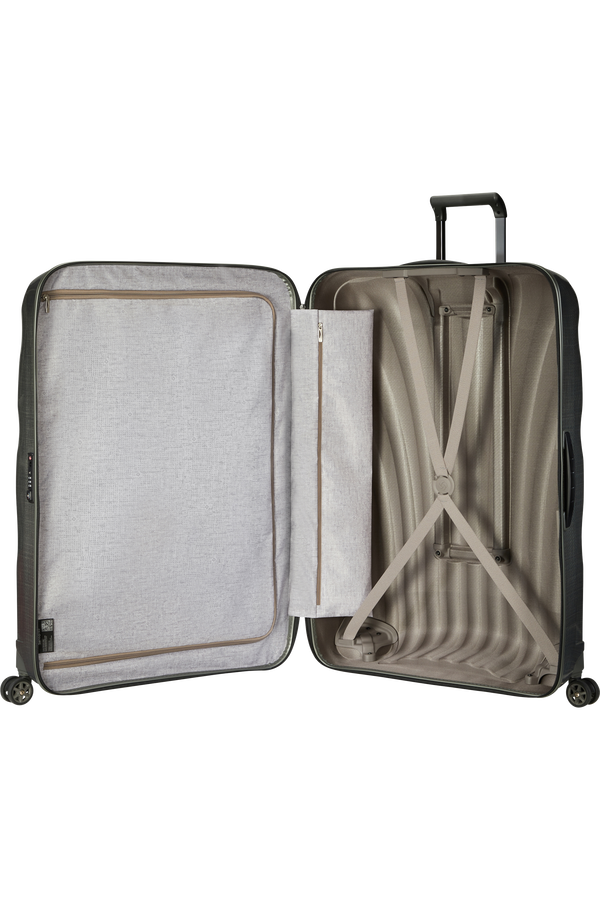 Samsonite C-Lite Spinner 86cm  Vert m&eacute;tal