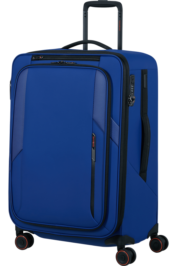 Samsonite Glazed Spinner Expandable 67cm  Bleu &eacute;lectrique