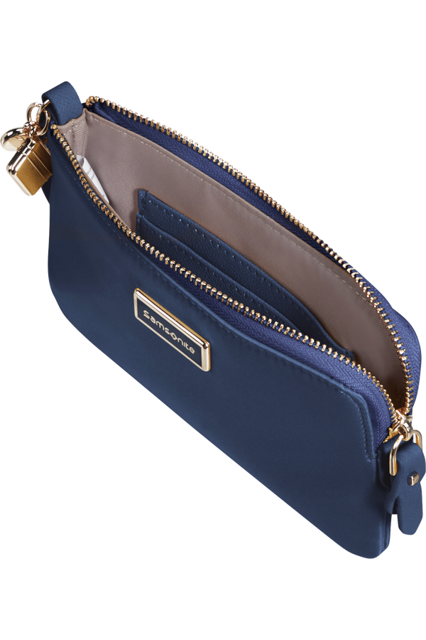 Samsonite Karissa 2.0 Slg Flat Pouch 3CC  Bleu nuit