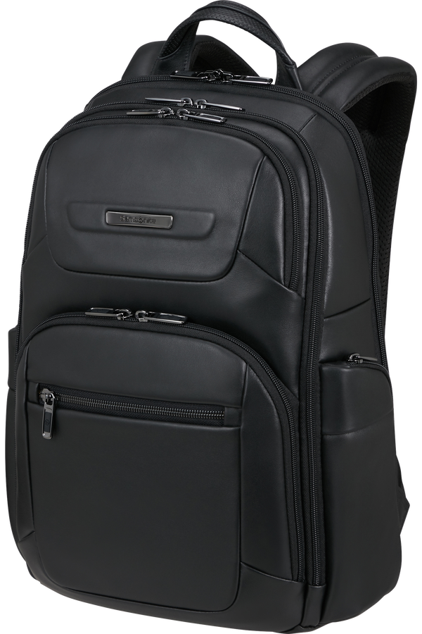 Samsonite Pro-Dlx 6 Leather Backpack 15.6'  Zwart