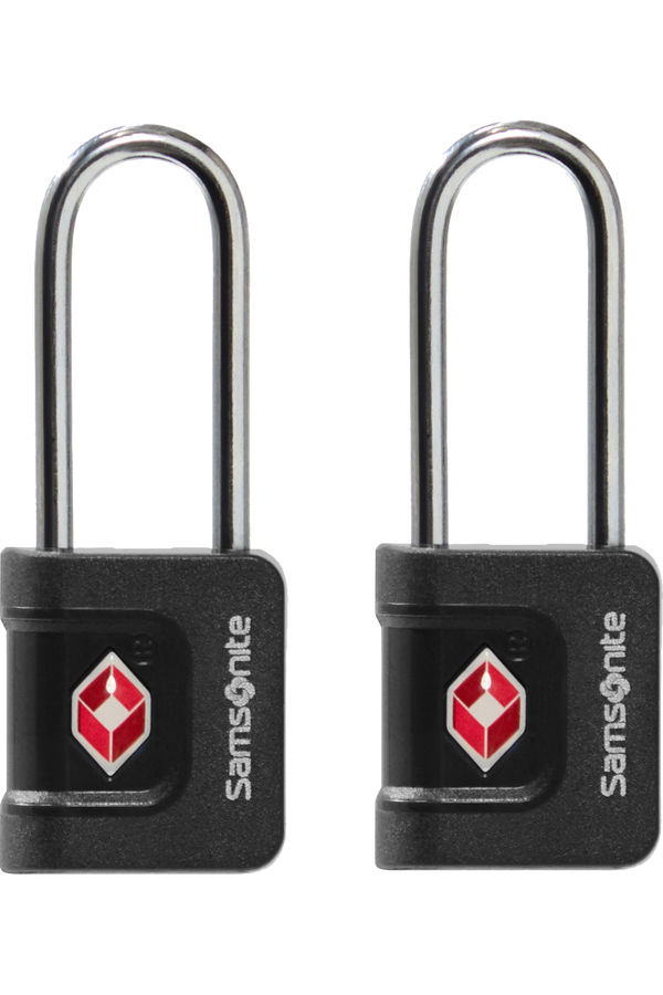 Samsonite Ta Revolution Key Lock TSA x2  Noir