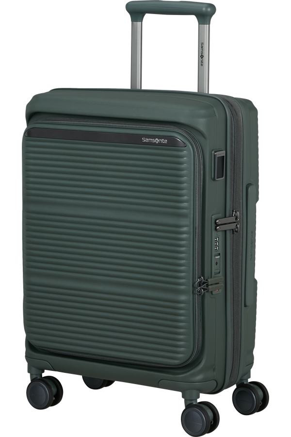 Samsonite Paralux Spinner Expandable Global Co 55cm  Olijfgroen