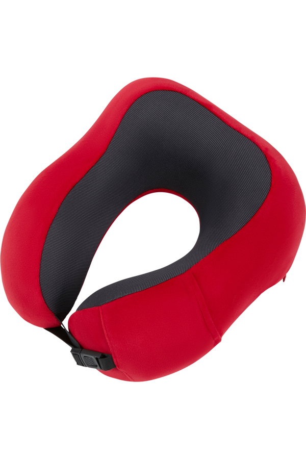 Samsonite Ta Revolution Ergonomic Memory Foam Pillow  Rouge