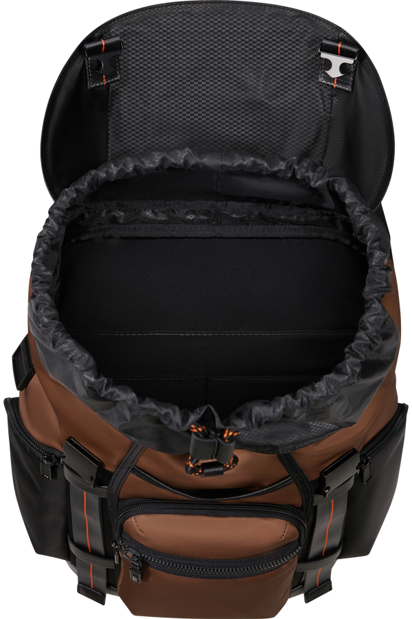 Samsonite Relyon Backpack M 15.6'' with flap  Toffee/Apricot