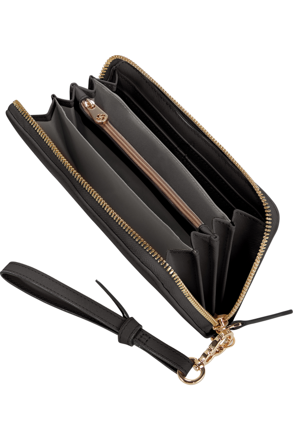 Samsonite My Samsonite Slg L Zip Around L  Zwart