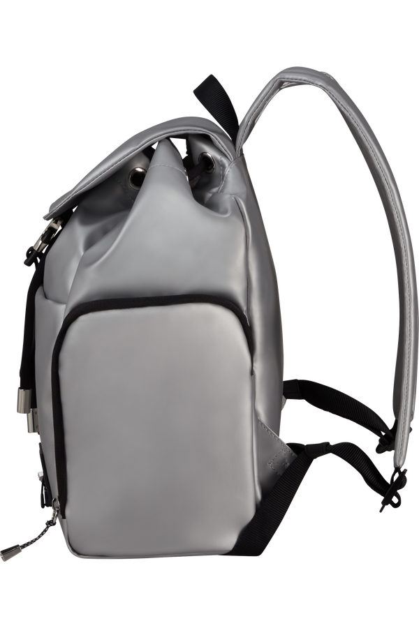 Samsonite Wander Last Backpack 3PKT 1 Buckle  Argent métal