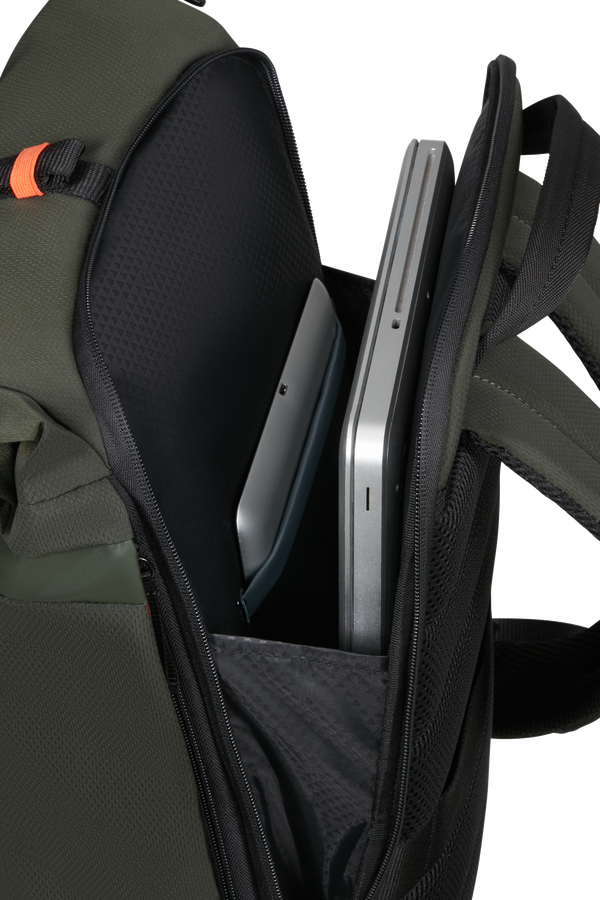 Samsonite Moderny Rolltop Backpack 15.6  Vert