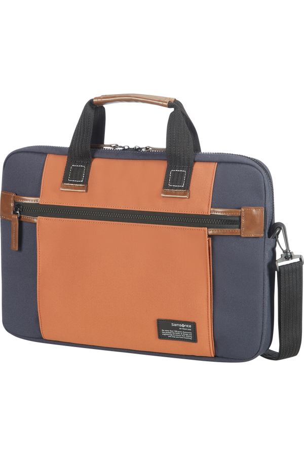 Samsonite Sideways Laptop Sleeve 39.6cm/15.6inch Blue/Orange