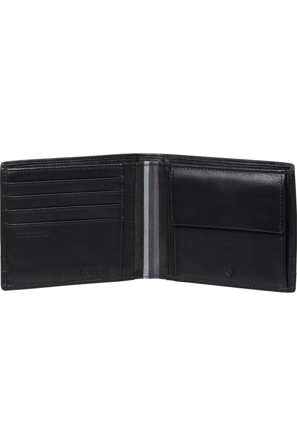 Samsonite Flagged Slg 015 - B 4CC+2C+C  Zwart