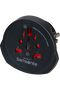 Samsonite Travel Accessories World to Europe Adaptor Zwart