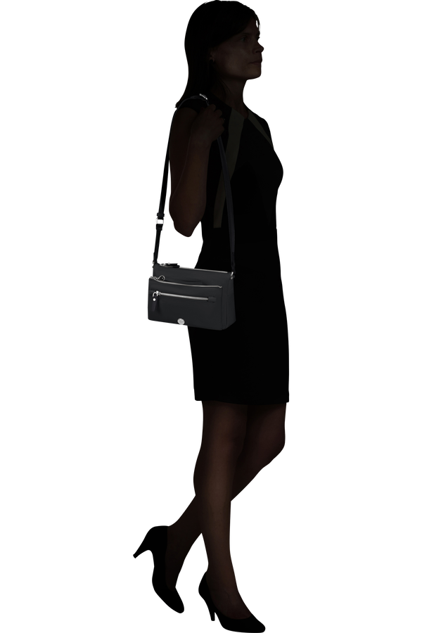 Samsonite Karissa Evo Shoulder Bag + Pouch  Zwart