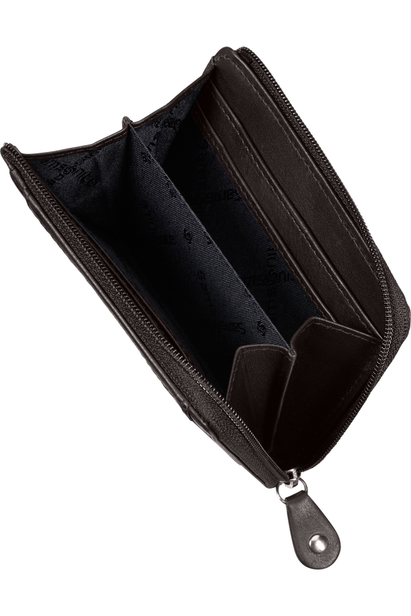 Samsonite Attack 2 Slg 722 - 8CC H S +2 GUSS ZIP  Ebony Brown